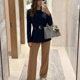 Tailored Belted Blazer Jacket – Structured Fit & Elegant Silhouette