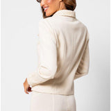 Ivory Tailored Lace Blazer
