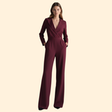 Women's V-neck Jumpsuit
