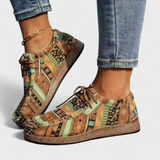 Orthopedic Patterned Sneakers