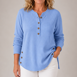 Ribbed Button Detail Tunic