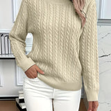 Women’s Cable Knit Winter Jumper