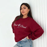 Ladies Oversized Sweatshirt