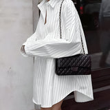 Oversized Striped Shirt Dress for Effortless Chic Style