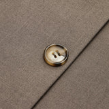 Tailored Belted Blazer Jacket with Lapel Collar