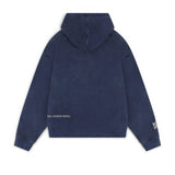 Vintage-Washed Oversized Hoodie with CULTURE Graphic