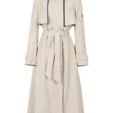 Beige Classic Long Coat
