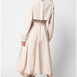 Beige Classic Long Coat