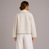 Minimalist Fitted Jacket for Women – Modern Structure, Effortless Elegance