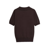 Button Front Knit Top for Minimal Chic Everyday Style