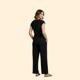 Women’s Button Front Jumpsuit