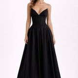 Ava Womens Strapless Midi Dress