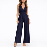 Chic Sleeveless Wide-Leg Jumpsuit