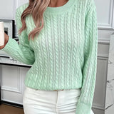 Women’s Cable Knit Winter Jumper