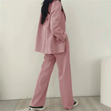 Kaizo Elegant Tailored Blazer and Trouser Set with Modern Relaxed Fit