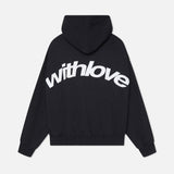 Unisex Oversized Hoodie with Bold “withlove” Back Print
