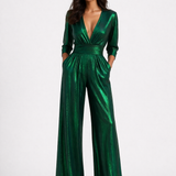 Sarah Womens Wide Leg Jumpsuit