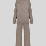 Kaizo Relaxed Turtleneck Knit Lounge Set