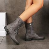 Chic Round-Toe Boots