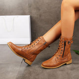 Chic Round-Toe Boots