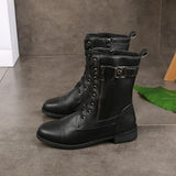 Chic Round-Toe Boots