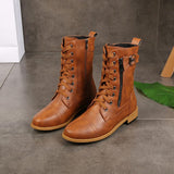 Chic Round-Toe Boots