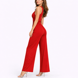 Chic Sleeveless Wide-Leg Jumpsuit