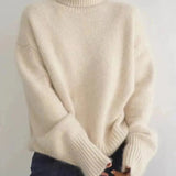 Women's Cashmere Turtleneck Jumper Oversized Fit