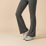 Sleeveless Sculpting Flared Leg Jumpsuit