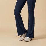 Sleeveless Sculpting Flared Leg Jumpsuit