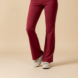 Sleeveless Sculpting Flared Leg Jumpsuit